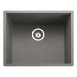 Rangemaster Oridian Inset Mount Concrete Single Bowl Kitchen Sink For 600mm Cabinet in Granite 57901161