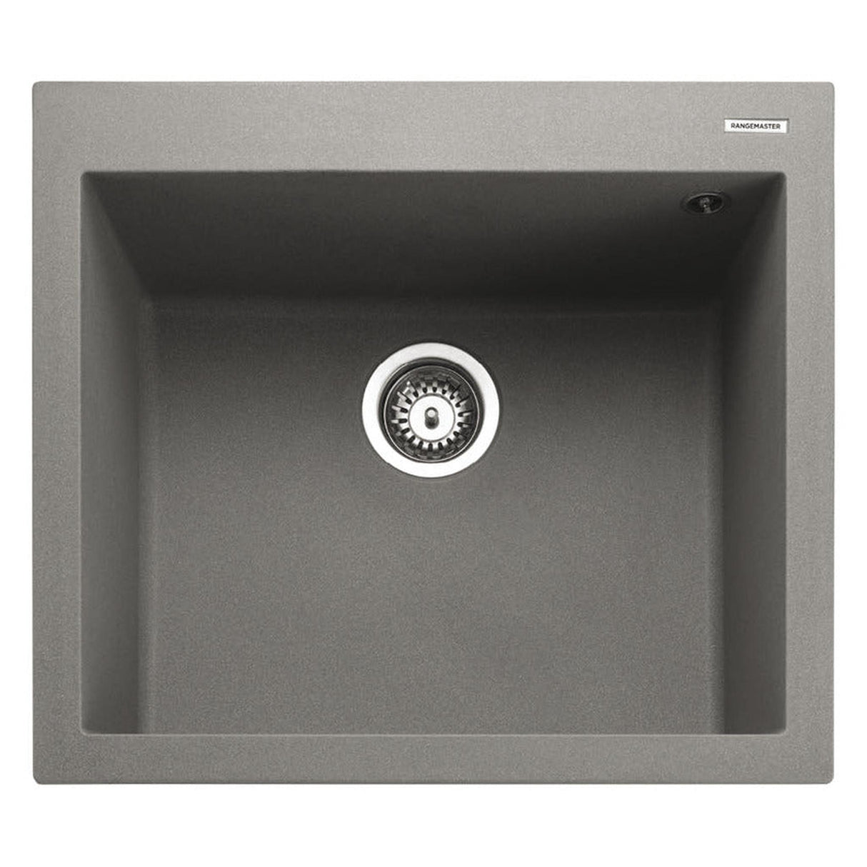 Rangemaster Oridian Inset Mount Single Kitchen Sink For 600mm Cabinet in Granite Concrete 57901121
 