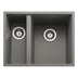 Rangemaster Oridian Undermount Concrete One and Half Bowl Kitchen Sink For 600mm Cabinet in Granite 57901171
