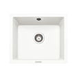 Rangemaster Paragon Undermount White Single Bowl Kitchen Sink For 600mm Cabinet in Granite 56557721
