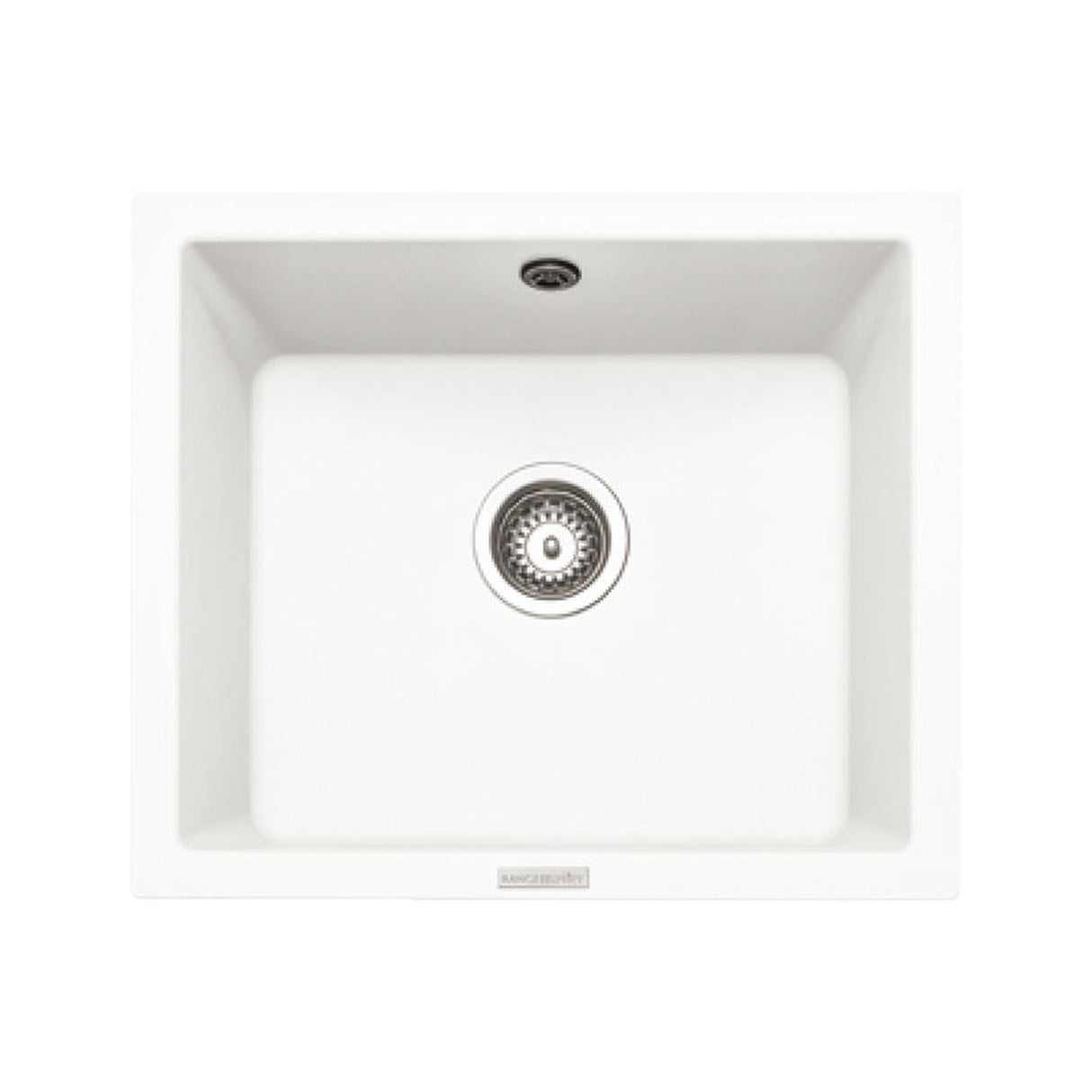 Rangemaster Paragon Undermount White Single Bowl Kitchen Sink For 600mm Cabinet in Granite 56557721