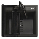 Rangemaster Prato Inset Mount Single Kitchen Sink For 600mm Cabinet in Granite Charcoal 57902001