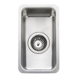Rangemaster Quad Undermount Inset Mount Half Bowl Kitchen Sink For 300mm Cabinet in Stainless Steel 56560421