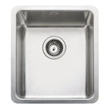 Rangemaster Quad Undermount Inset Mount Single Bowl Kitchen Sink For 400mm Cabinet in Stainless Steel 56560431