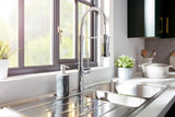 Rangemaster Pro Spray Single Lever Kitchen Mixer Tap with Pull Out Spray — Chrome