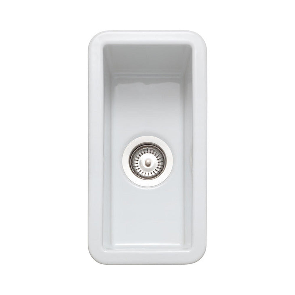 Rangemaster Rustique Inset Mount Half Bowl Kitchen Sink For 300mm Cabinet in Ceramic 56557760 