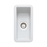Rangemaster Rustique Inset Mount Half Bowl Kitchen Sink For 300mm Cabinet in Ceramic 56557760 