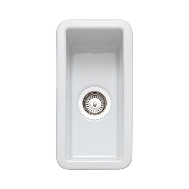 Rangemaster Rustique Inset Mount Half Bowl Kitchen Sink For 300mm Cabinet in Ceramic 56557760 