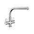 Rangemaster Salorno Mixer Tap With Dual Lever Chrome 56952250