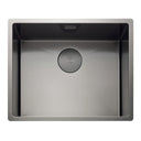 Rangemaster Spectra  Undermount Inset Mount Single Bowl With Kitchen Sink For 600mm Cabinet in Stainless Steel Graphite PVD coated 56561525