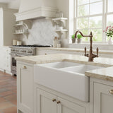 Rangemaster Waverly Mixer Tap with Dual Lever English Bronze Life Style