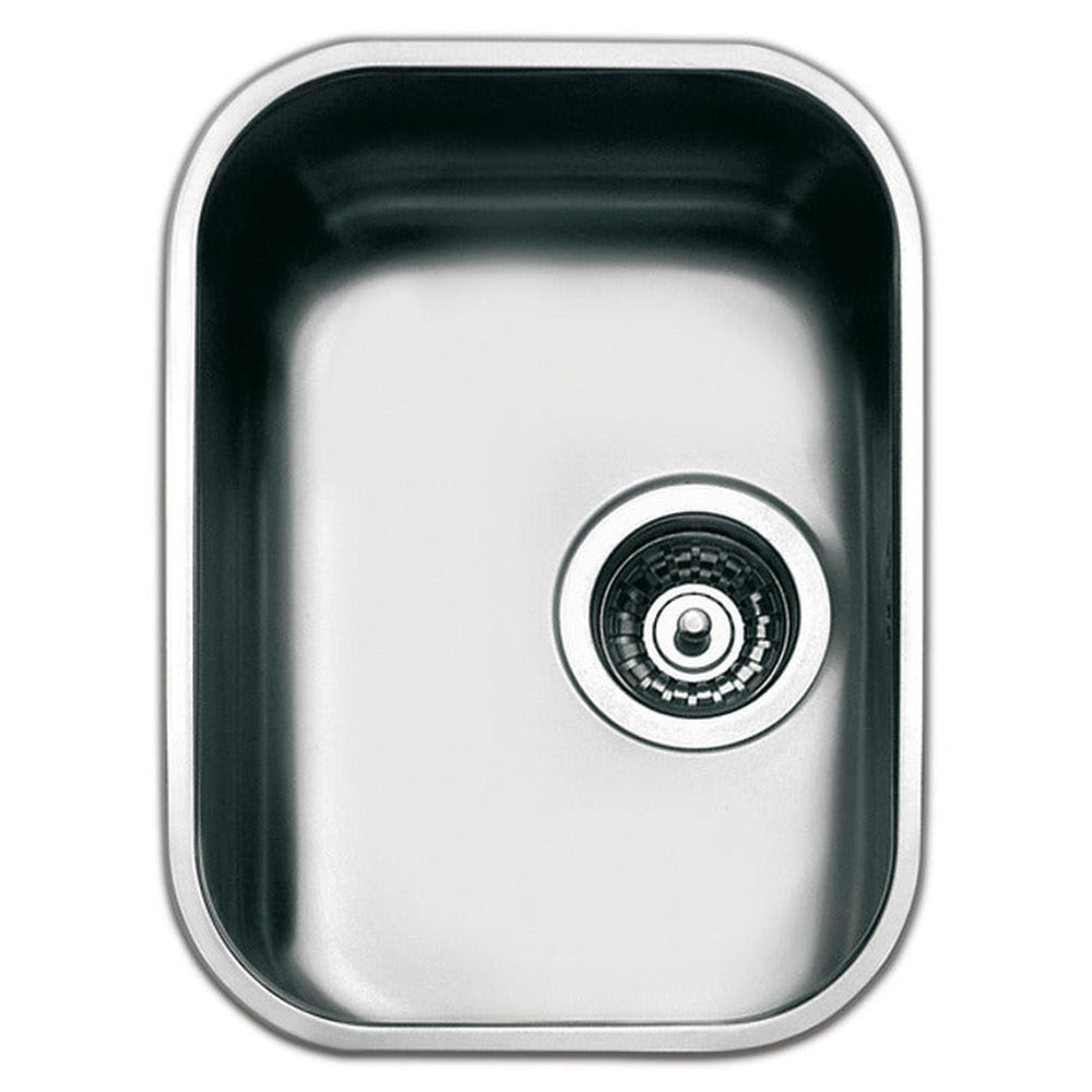 Smeg Alba  Undermount Single Bowl Kitchen Sink For 400 mm Cabinet In Stainless Steel Brushed 56797280