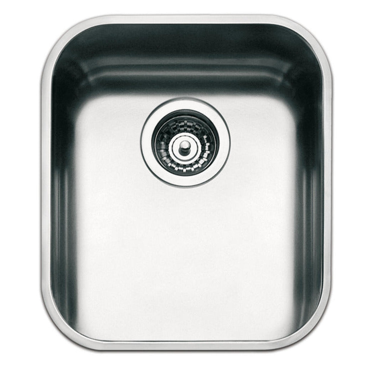 Smeg Alba Undermount Single Bowl Kitchen Sink For 500 mm Cabinet In Stainless Steel Brushed 56797290