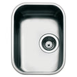 Smeg Alba Undermount Single Bowl Kitchen Sink for 400 mm Cabinet in Stainless Steel Brushed