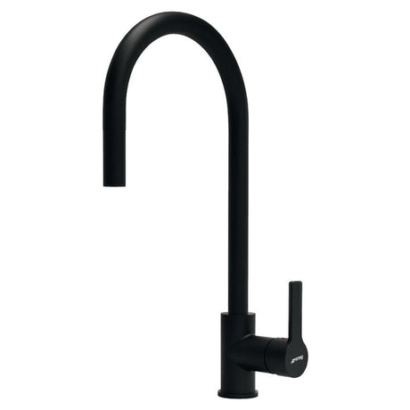 Smeg MID2N Mixer Tap with Single Lever in Black