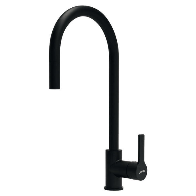 Smeg MID2N Mixer Tap with Single Lever in Black