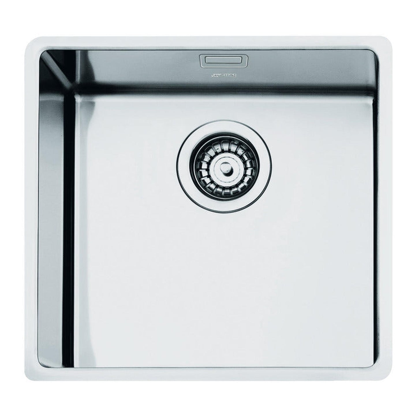 Smeg Mira Undermount Single Bowl Kitchen Sink For 600 mm Cabinet In Stainless Steel Brushed 56797590