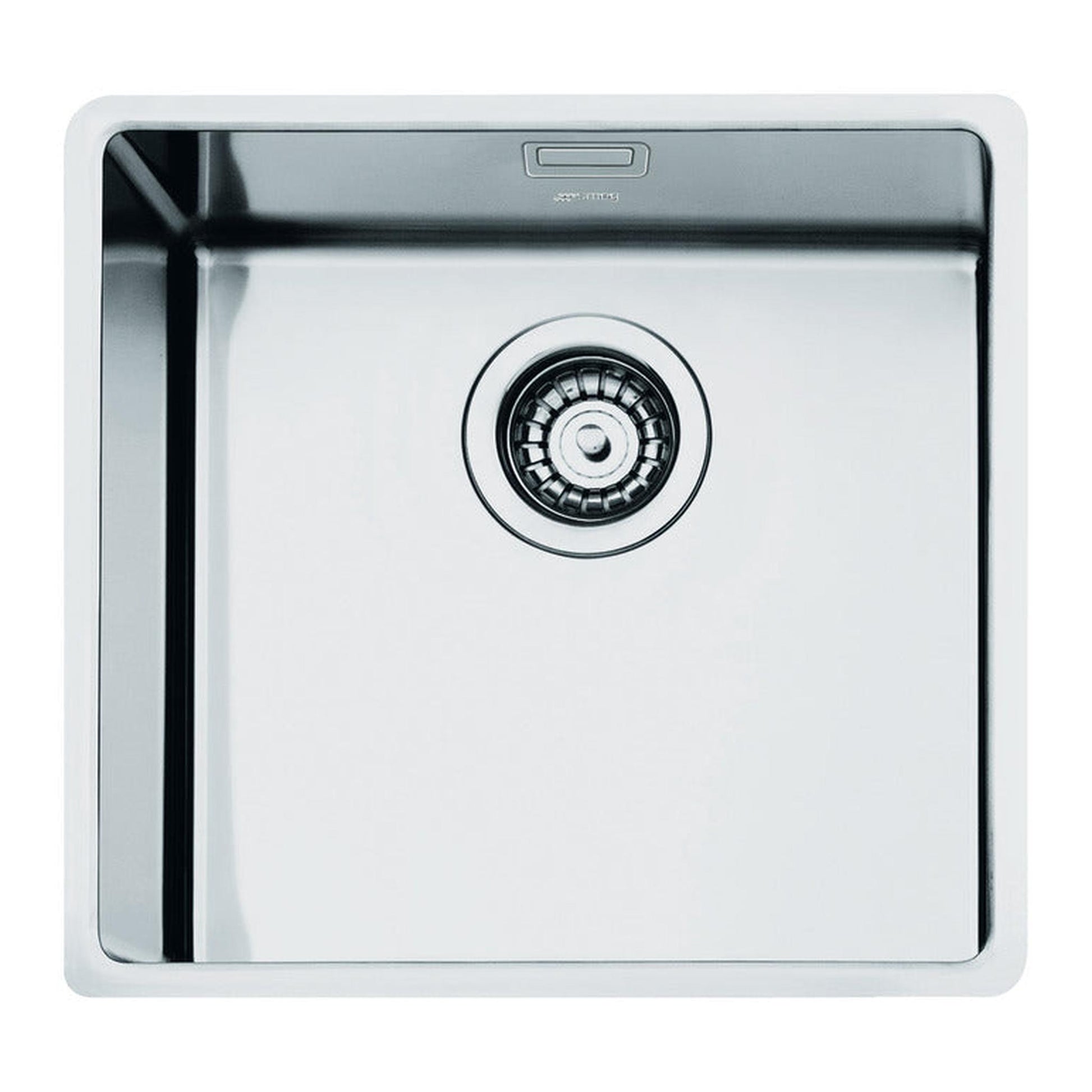 Smeg Mira Undermount Single Bowl Kitchen Sink For 600 mm Cabinet In Stainless Steel Brushed 56797590