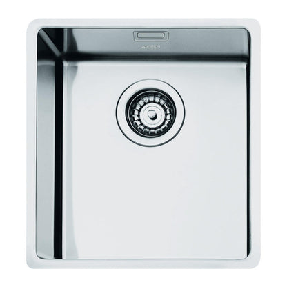 Smeg Undermount Single Bowl Kitchen Sink For 450 mm Cabinet In Stainless Steel 56797680
