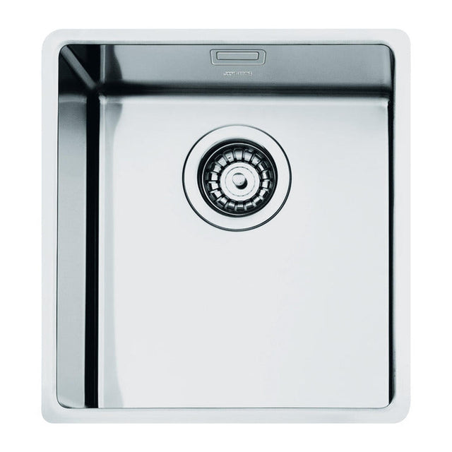 Smeg Undermount Single Bowl Kitchen Sink for 450 mm Cabinet in Stainless Steel