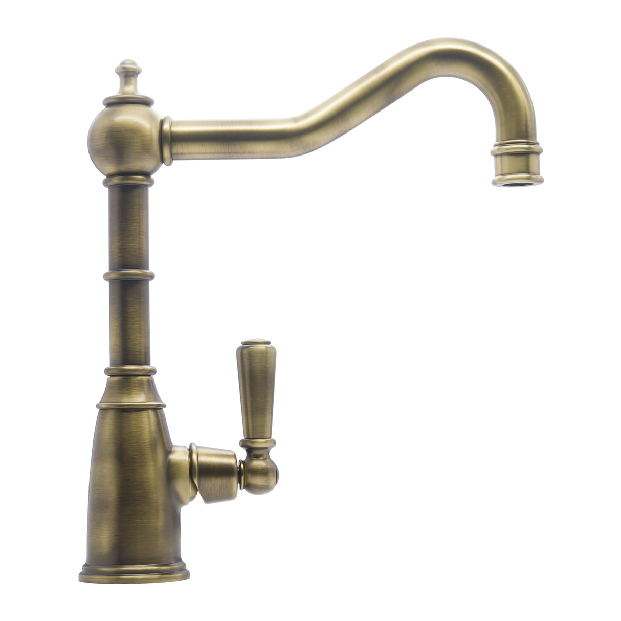Bidbury & Co. Stanton Kitchen Mixer Tap with Single Lever Control & Timeless Traditional Design