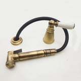 Bidbury & Co. Taynton Independent Pull Out Spray With Porcelain Lever Handle