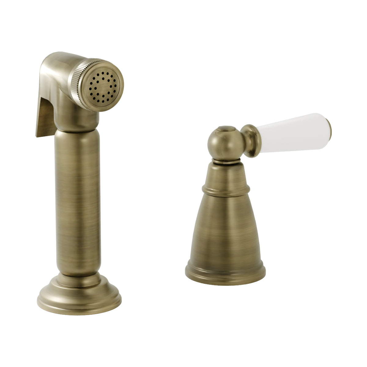 Bidbury & Co. Taynton Independent Pull Out Spray With Porcelain Lever Handle
