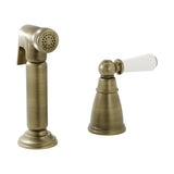 Bidbury & Co. Taynton Independent Pull Out Spray With Porcelain Lever Handle