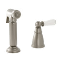 Bidbury & Co. Taynton Independent Pull Out Spray With Porcelain Lever Handle