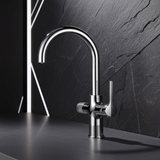 Triflow Concepts 4 in 1 Hybrid Pro Boiling Water Kitchen Tap with LED Touch Control & Cutting-Edge Design