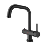 Triflow Concepts 3 in 1 Instant Boiling Water Kitchen Tap with Safety Lock Black