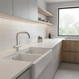 Triflow Concepts 3 in 1 Instant Boiling Water Kitchen Tap with Safety Lock Brushed Nickel Life Style