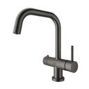 Triflow Concepts 3 in 1 Instant Boiling Water Kitchen Tap with Safety Lock Gun Metal