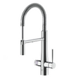 Triflow Concepts 4 in 1 Hybrid Flex Contemporary Boiling Water Kitchen Tap in Chrome with Pull Out Spray Hose