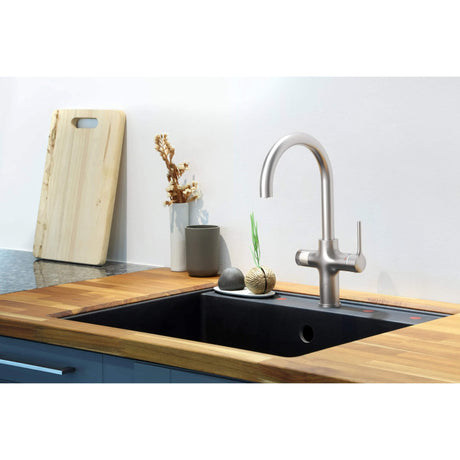 Triflow Concepts Boiling Tap 4 in 1 Hybrid Stainless Steel TF-PRO-SSTEEL Lifestyle