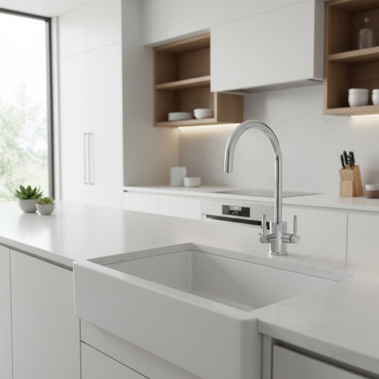 Triflow Concepts Original Churchill Chrome Filtered Tap Life Style