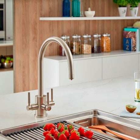 Triflow Concepts Original Churchill Pewter Filtered Tap Life Style