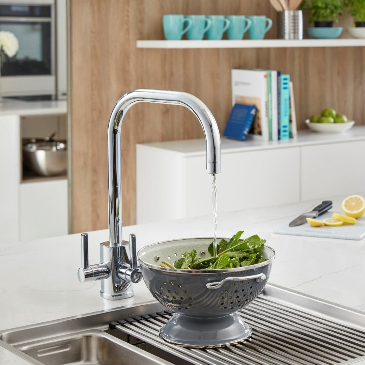 Triflow Concepts Original Newton U‑Spout Filtered Kitchen Tap Life Style