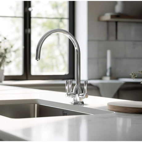 Triflow Concepts Original Whitehall Filtered Tap C Spout Chrome TF-KT32C-CP Lifestyle