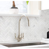 Triflow Concepts Original Whitehall Filtered Tap C Spout Nickel TF-KT32C-NI Lifestyle