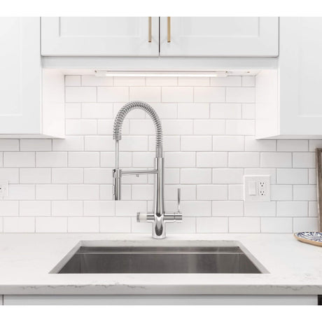 Triflow Concepts Slim Handle Boiling Tap 4 in 1 Hybrid Flex Chrome TF-HYBRID Lifestyle