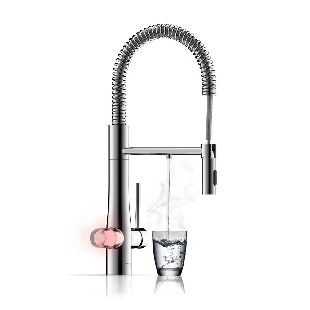 Triflow Hybrid Flex 4 in 1 Boiling Tap Slim Handle Chrome