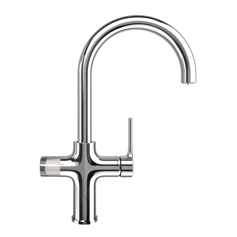 Triflow Hybrid Pro 4 in 1 Boiling Water Kitchen Mixer Tap in Chrome
