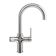 Triflow Hybrid Pro 4 in 1 Boiling Water Kitchen Mixer Tap in Chrome