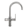Triflow Hybrid Pro 4 in 1 Boiling Water Kitchen Mixer Tap in Chrome