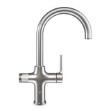 Triflow Hybrid Pro 4 in 1 Boiling Water Kitchen Mixer Tap in Gun Metal