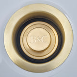 Bidbury & Co. Luxury Chrome Waste Adapter