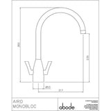 Abode Airo Monobloc Mixer Tap