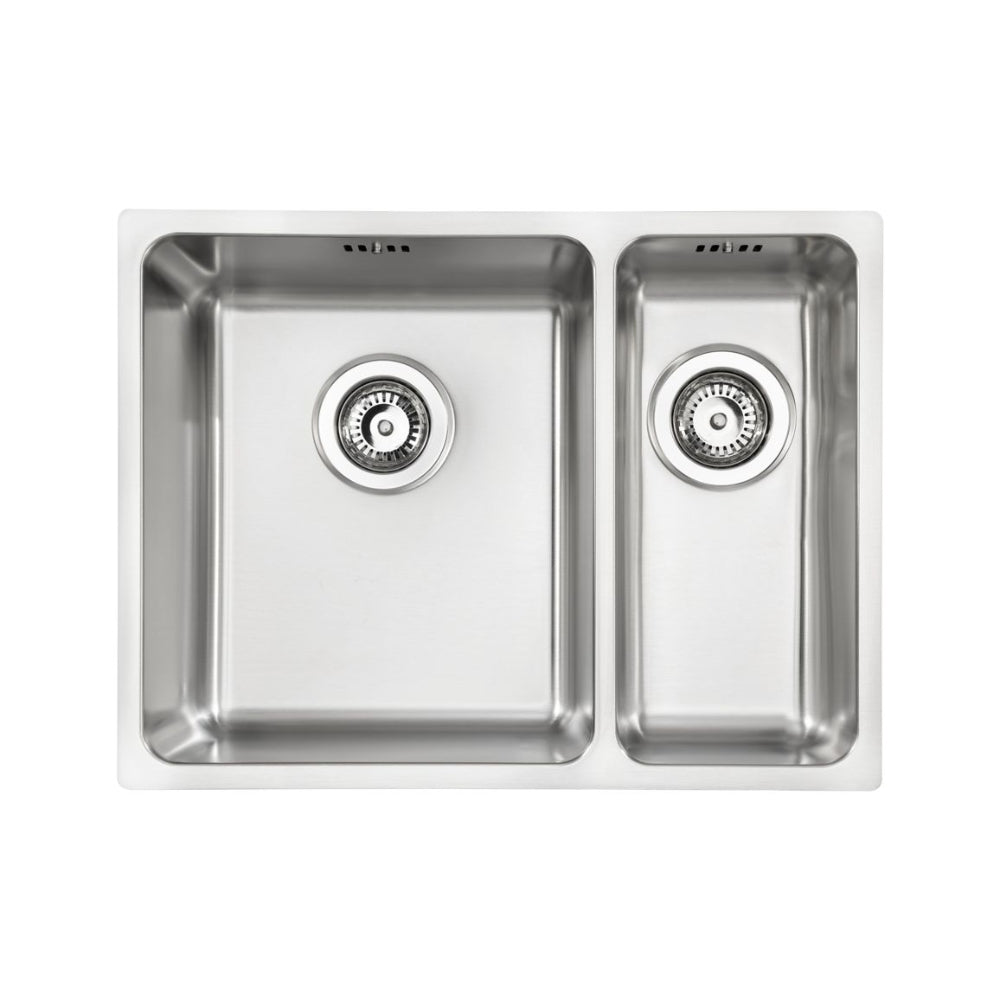 Abode Matrix R25 1.5 Bowl Premium Stainless Steel Inset/Undermount Kitchen Sink