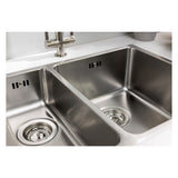 Abode Matrix R25 1.5 Bowl Premium Stainless Steel Inset/Undermount Kitchen Sink